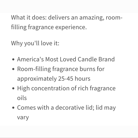 🛍BOGO 50% OFF🕯NWT‼️ White Barn "Jasmine & Currant" 3-wick Candle - Picture 8 of 10